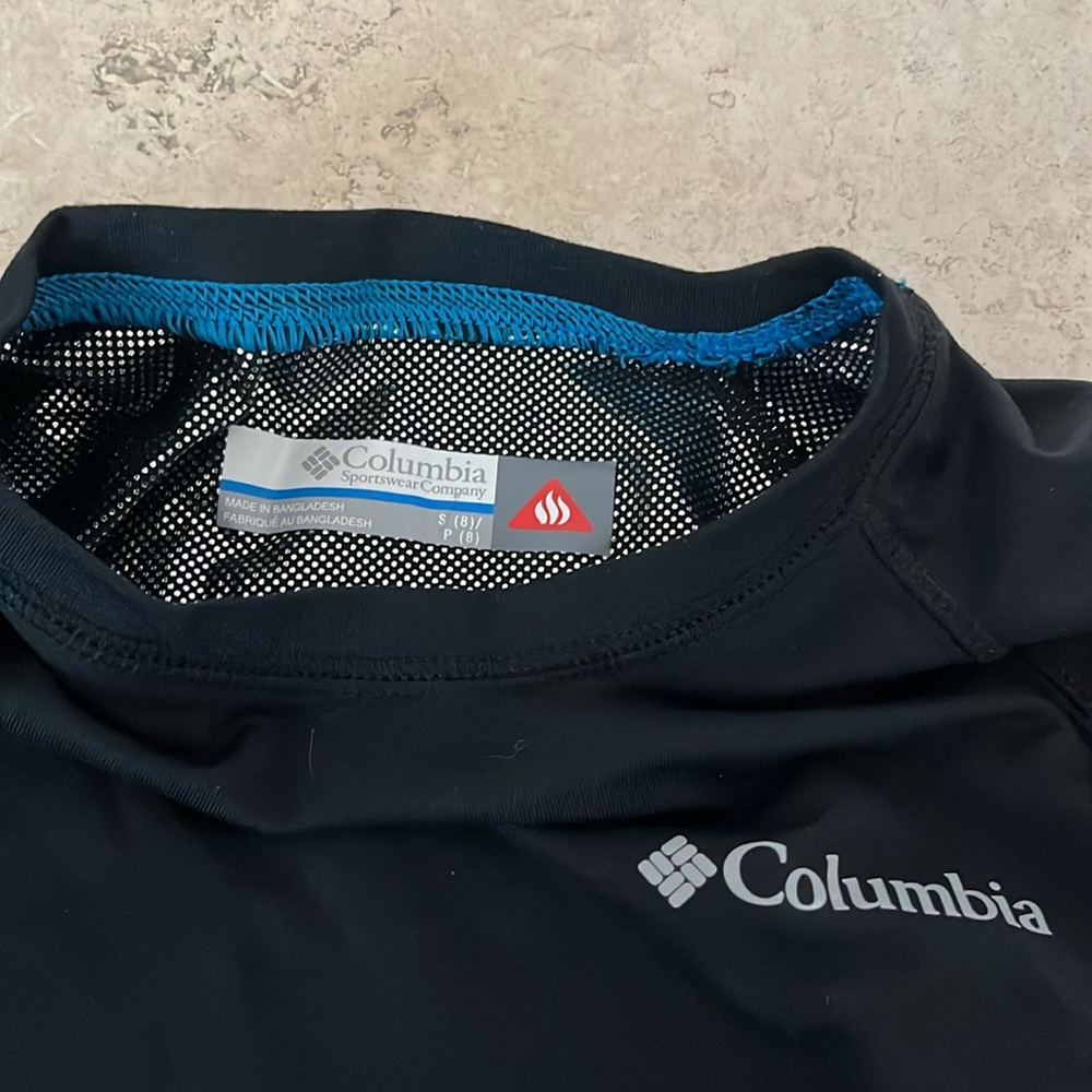 💕HP💕Columbia Omni-Heat boys black thermal - boys size 8 - Picture 2 of 6